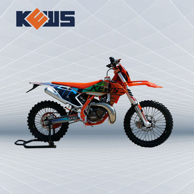 Kews MT250 Sepeda Enduro Dua Tak KTM Motocross Enduro 250 Sepeda Motor Trail 120KM/JAM