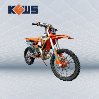 KEWS MT250cc Orange Frame Air Cooling 2 Stroke Off Road Motorcycle Dengan Excel Rim