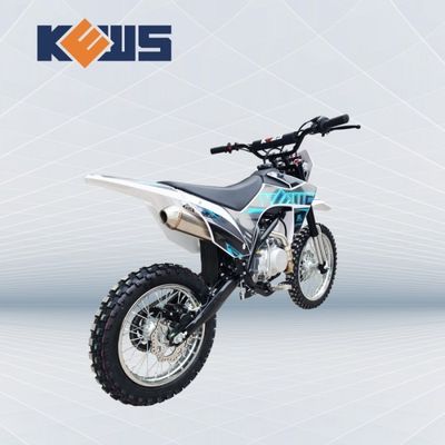 KEWS Iron Rim 125CC Pitbike 4 Stroke Enduro Sepeda Motor Suspensi Belakang Untuk Remaja