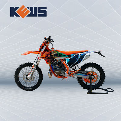 Kews MT250 Sepeda Enduro Dua Tak KTM Motocross Enduro 250 Sepeda Motor Trail 120KM/JAM