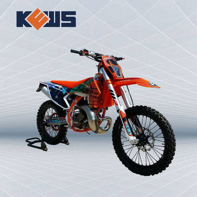 Kews MT250 Sepeda Enduro Dua Tak KTM Motocross Enduro 250 Sepeda Motor Trail 120KM/JAM