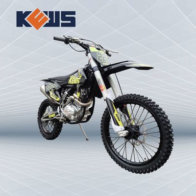 ZS172fmm-3a 250CC Sepeda Enduro Sepeda Olahraga Ganda Kuning Dengan Silinder Tunggal