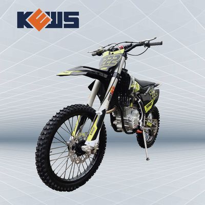 ZS172fmm-3a 250CC Sepeda Enduro Sepeda Olahraga Ganda Kuning Dengan Silinder Tunggal