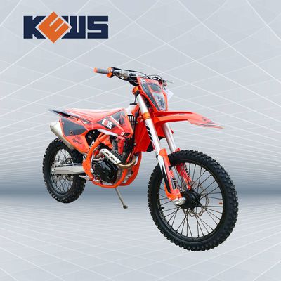 ZS CB250-R Orange Dan Hitam Sepeda Motor Enduro Dirt Bike 4 Tak
