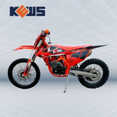 ZS CB250-R Orange Dan Hitam Sepeda Motor Enduro Dirt Bike 4 Tak