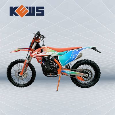 300CC Sepeda Motor Enduro Oranye KTM Sepeda Motor Trail 120KM/JAM