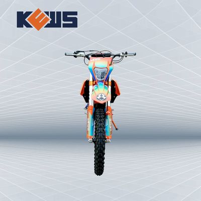 300CC Sepeda Motor Enduro Oranye KTM Sepeda Motor Trail 120KM/JAM