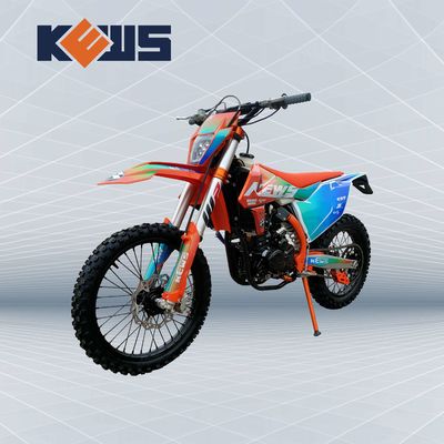 300CC Sepeda Motor Enduro Oranye KTM Sepeda Motor Trail 120KM/JAM