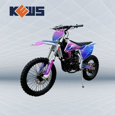 Kews Motorcross Empat Tak 300CC 4 Tak Sepeda Motor Trail Biru Stiker Sepeda Trail