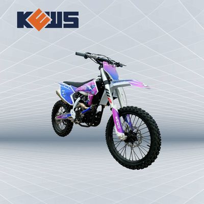 Kews Motorcross Empat Tak 300CC 4 Tak Sepeda Motor Trail Biru Stiker Sepeda Trail