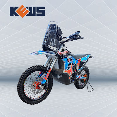 Sepeda Motor Olahraga Ganda 450CC Sepeda Motor Reli Mesin Tenaga 38kw Dengan Karburator Dan Efi Dua Pilihan