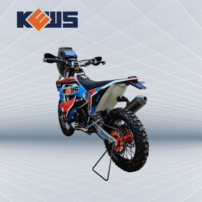 Sepeda Motor Olahraga Ganda 450CC Sepeda Motor Reli Mesin Tenaga 38kw Dengan Karburator Dan Efi Dua Pilihan