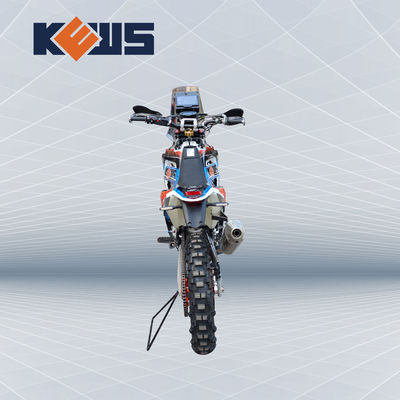Sepeda Motor Olahraga Ganda 450CC Sepeda Motor Reli Mesin Tenaga 38kw Dengan Karburator Dan Efi Dua Pilihan