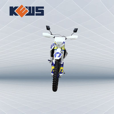 Sepeda Motor Enduro 300CC Twin Cam Four Stroke Enduro Dirt Bikes Dengan Mesin Tenaga 23kw