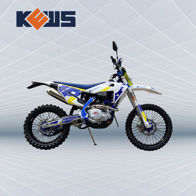 Sepeda Motor Enduro 300CC Twin Cam Four Stroke Enduro Dirt Bikes Dengan Mesin Tenaga 23kw