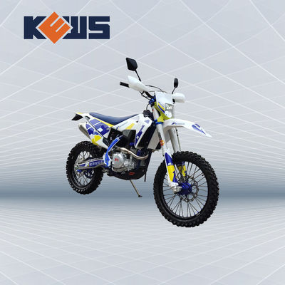Sepeda Motor Enduro 300CC Twin Cam Four Stroke Enduro Dirt Bikes Dengan Mesin Tenaga 23kw