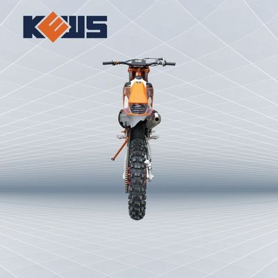 KEWS MT250cc Orange Frame Air Cooling 2 Stroke Off Road Motorcycle Dengan Excel Rim