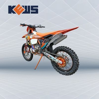 KEWS MT250cc Orange Frame Air Cooling 2 Stroke Off Road Motorcycle Dengan Excel Rim