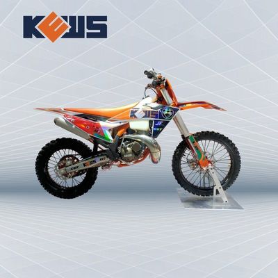 Batang kemudi CNC Sepeda Motor 2 Tak Berpendingin Air KEWS 250cc Dengan Tenaga Kuat