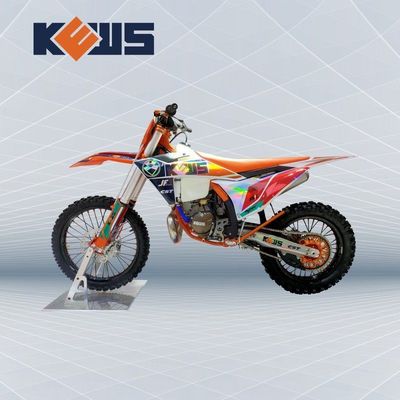 Karburator 250 cc Dingin air 2 Tak Motocross Dengan CDI Ignition Dan Opsional Dekal
