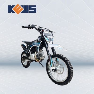 KEWS Iron Rim 125CC Pitbike 4 Stroke Enduro Sepeda Motor Suspensi Belakang Untuk Remaja
